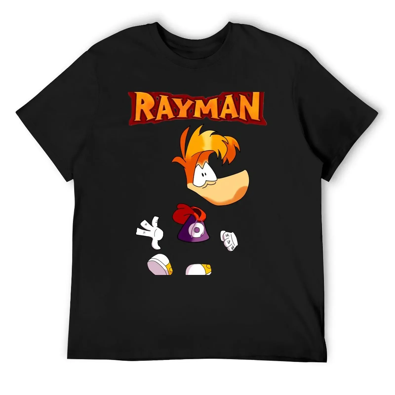 Rayman T-Shirt summer top vintage anime shirt affliction shirts boys whites men tshirt