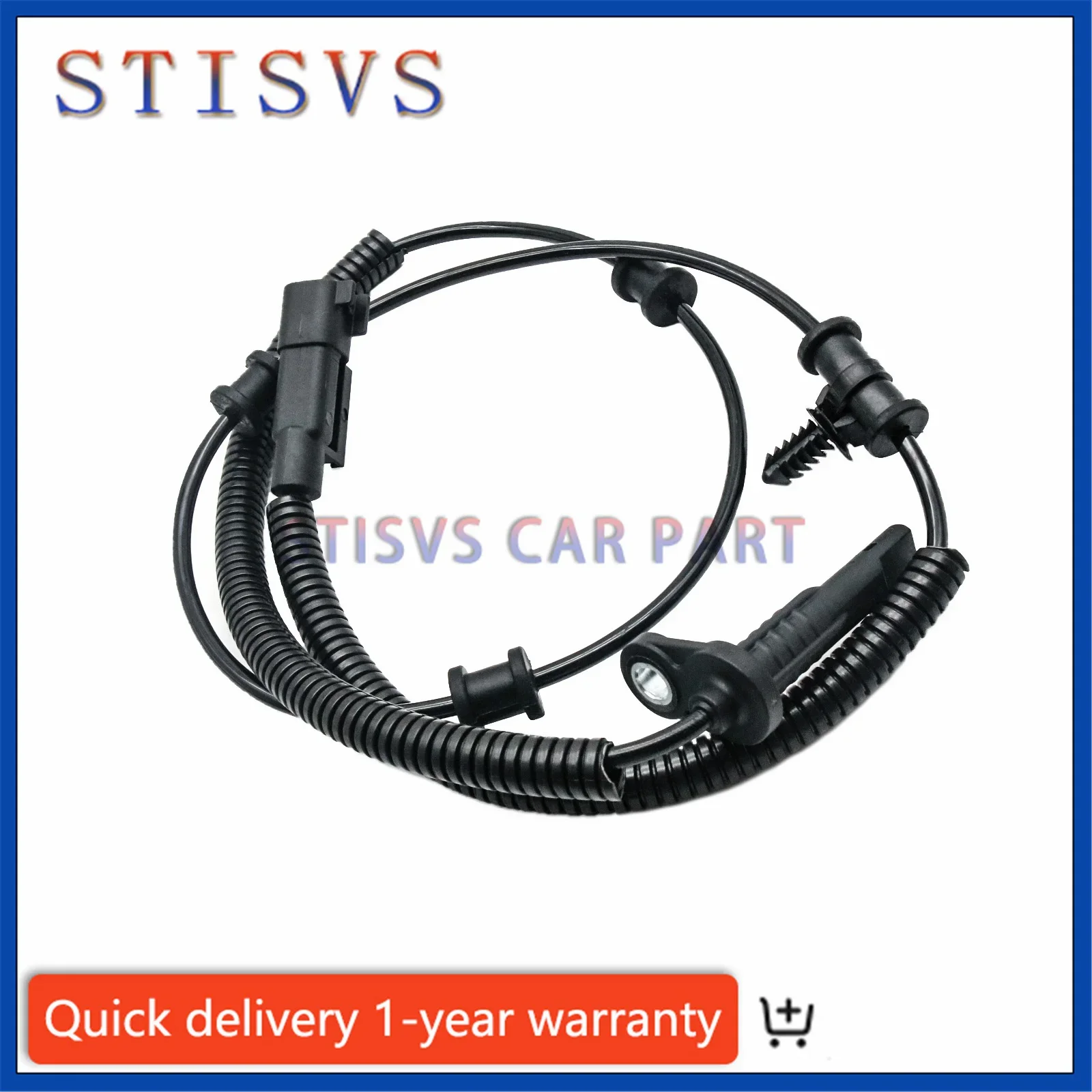 ABS Wheel Speed Sensor Rear Left Right Wheel ABS Brake Sensor 68053861AC For Ram 1500 2013-2018 68231044AB 68053861AB