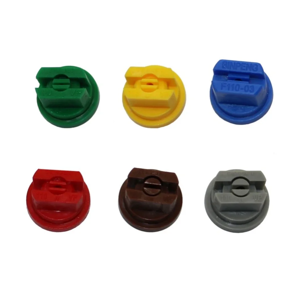 20Pcs Fan‑Shaped Atomization Sprinkler Tip 110 Degree Nozzle Replacement Parts for Farm Orchard Garden Knapsack Sprayer