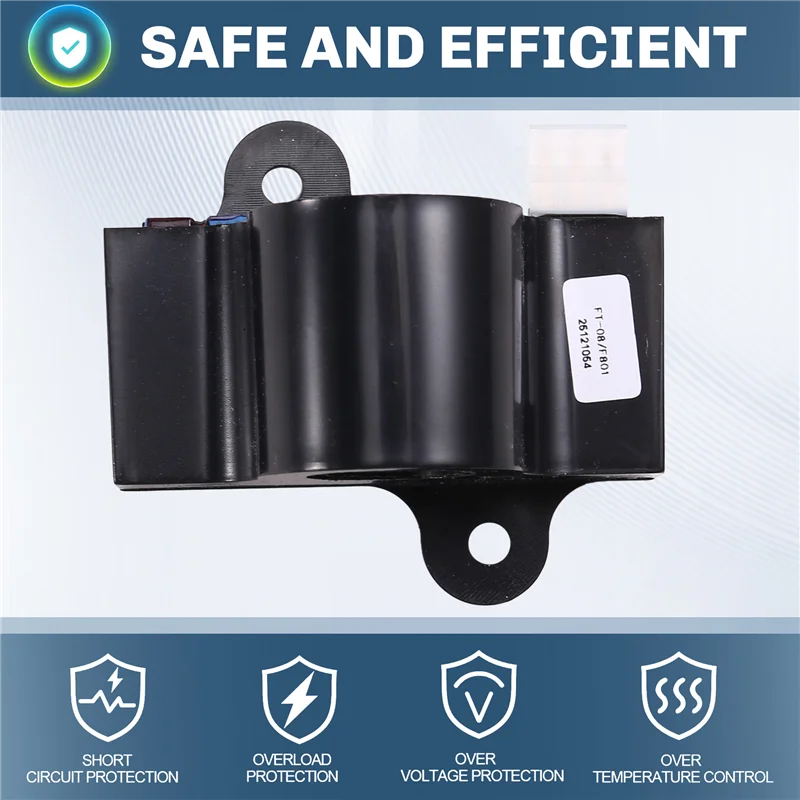 

AS57-Hall Effect Sensor Of Accelerator For Marshell Golf Cart Replace 1007918 1008284 Induction Coil F801