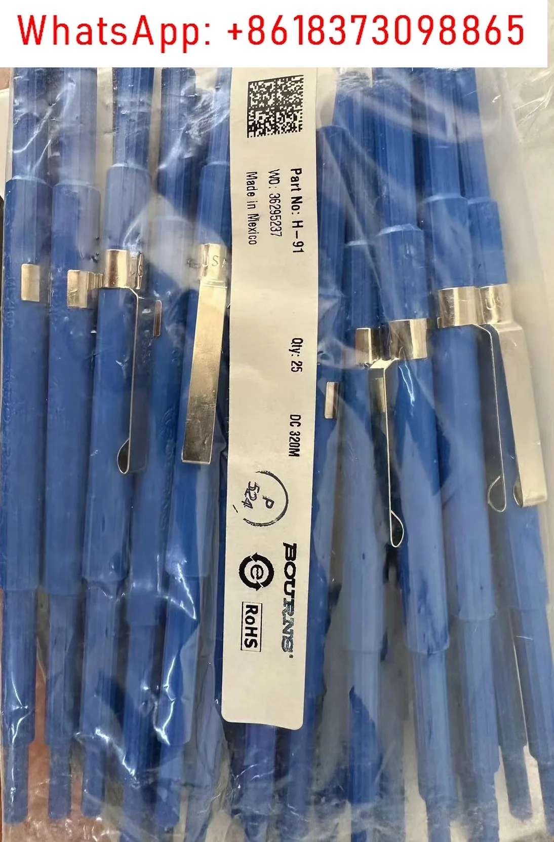 2pcs H-92-1 H91 pen shaped flat screwdriver semi variable potentiometer capacitor adjustment