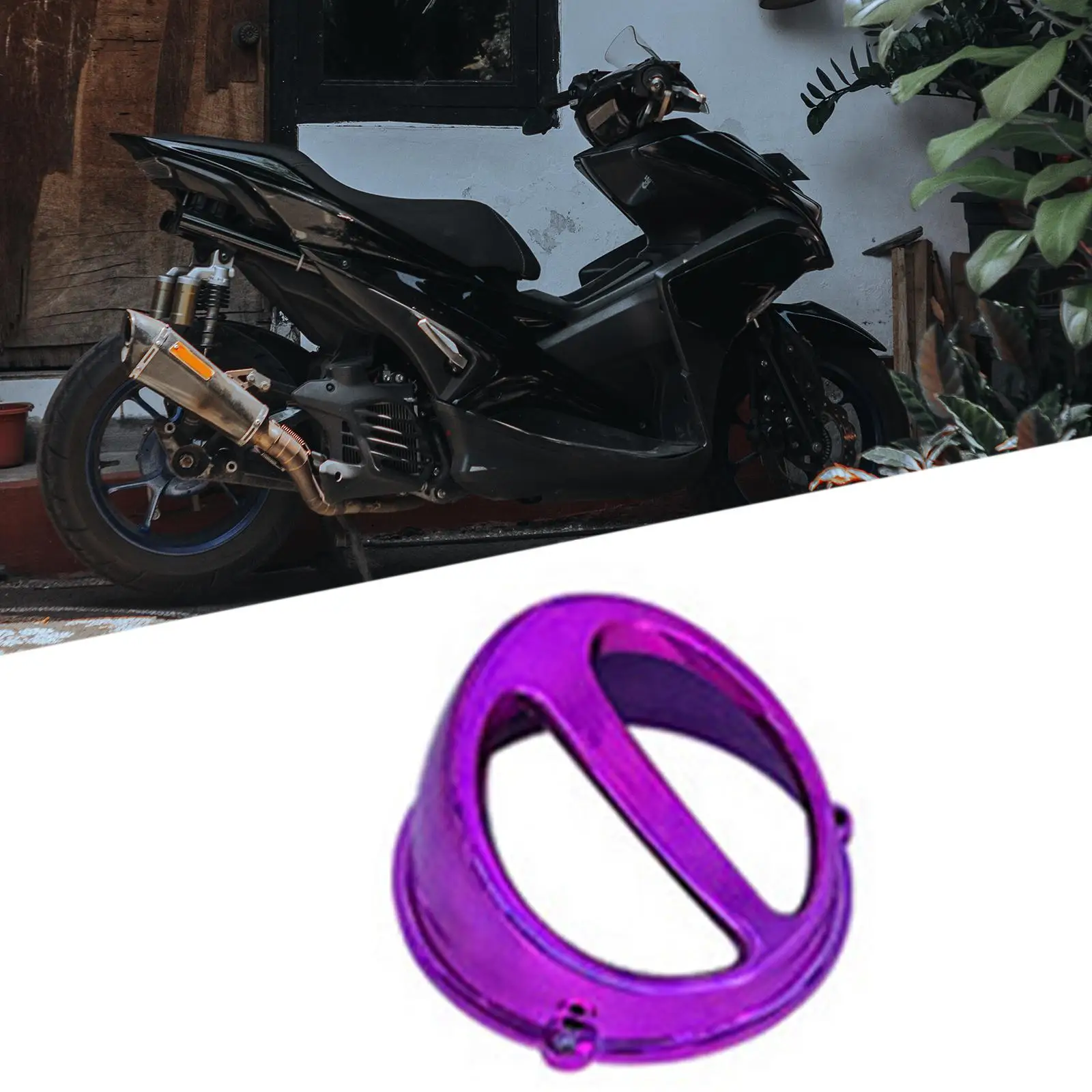 Motorcycle Air Cover Engine Cooling Fan Cover Easy to Install Premium Replaces
