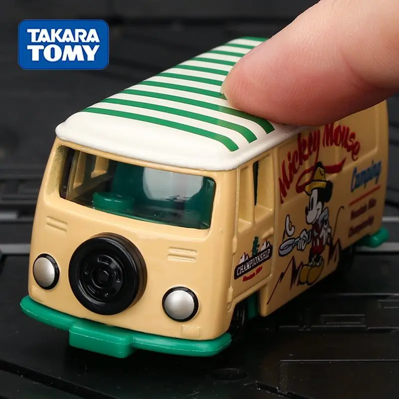 Takara tomy tomica disney diecast liga carro brinquedo coleção camp série 944225 veículo em miniatura para crianças