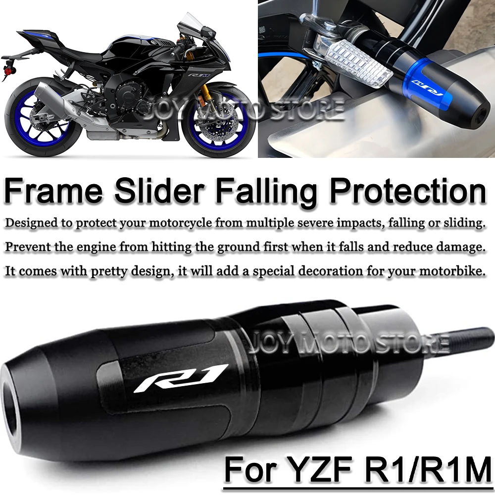 

For YZF R1 R1M yzf r1 r1m Motorcycle CNC Accessoires Falling protection Exhaust Slider Crash