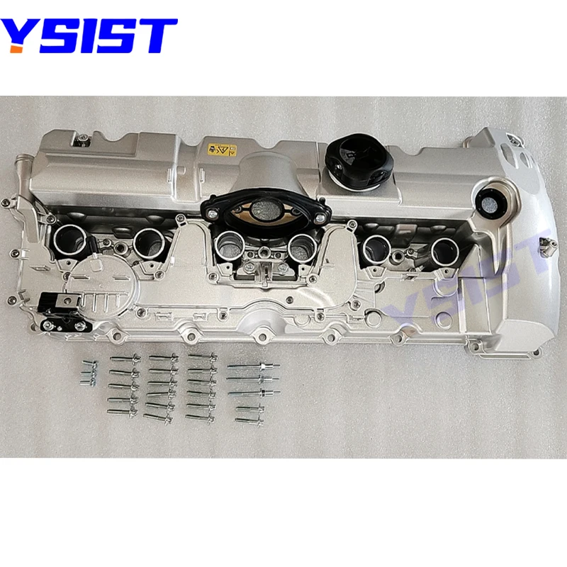 Aluminum Engine Valve Cover for BMW 128i 328i 528i xDrive 528xi X1 X3 X5 Z4 N51 N52 E82 E90 E92 E60 E84 E83 E70 E89 11127552281