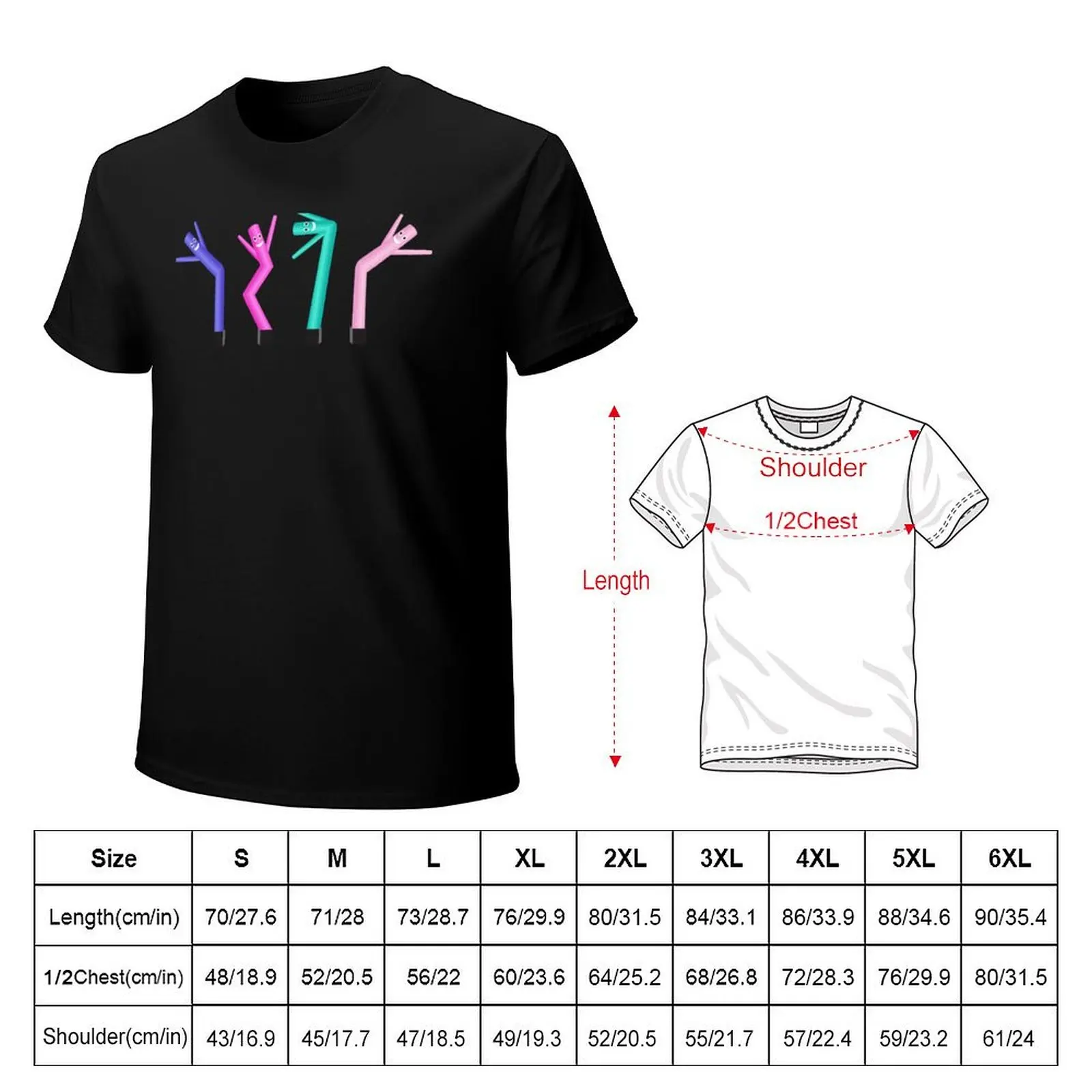 Inflatable tube guys T-Shirt Big and Tall Crew Neck Tee