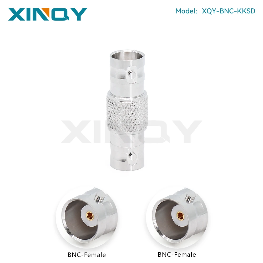 XINQY BNC-KK RF Adapter DC-4GHz, Q9 Coaxial Adapter, Signal Test Connector