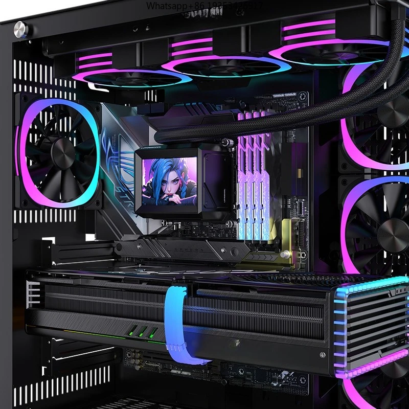 New DIY animation editor 360 water-cooled radiator for LCD 240 temperature control ARGB integrated present on all major