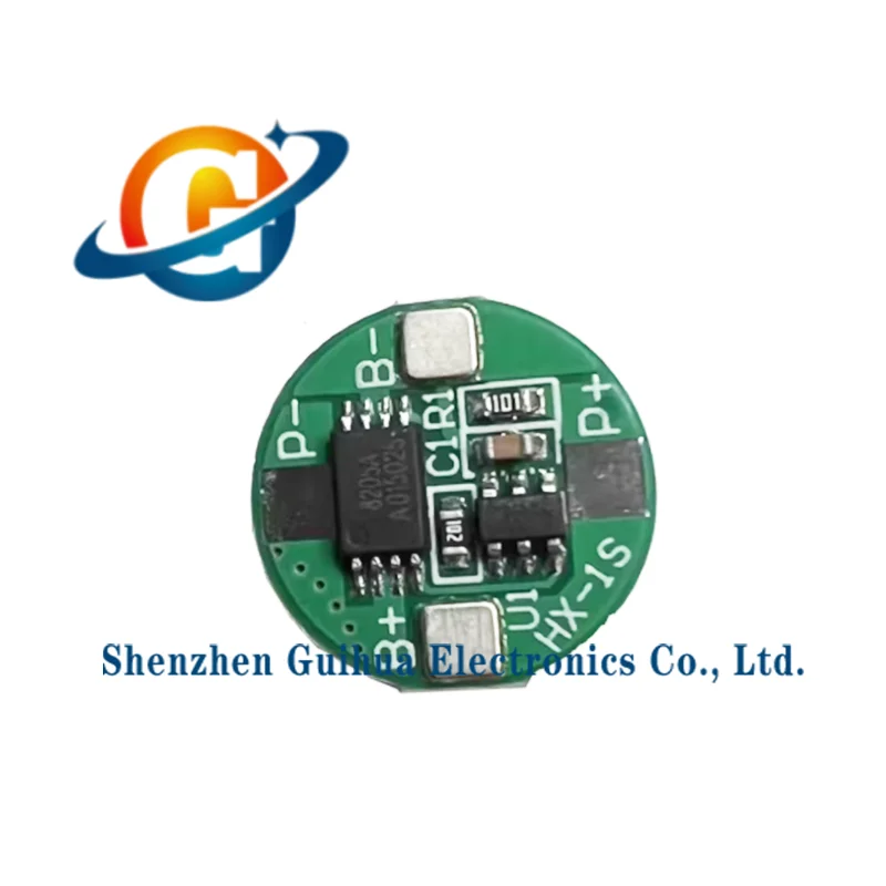 5pcs 3.7V14500 lithium battery protection board anti overcharge and over discharge 2.5A current limiting suitable for 1 string p