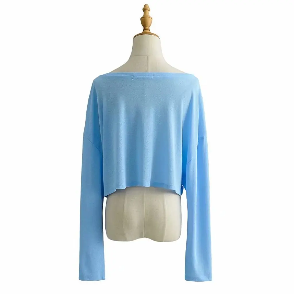 

Women's Casual Loose Sunscreen Blouse T-Shirt Top European And American Style Loose Fit Comfortable Fabric for Daily Wear