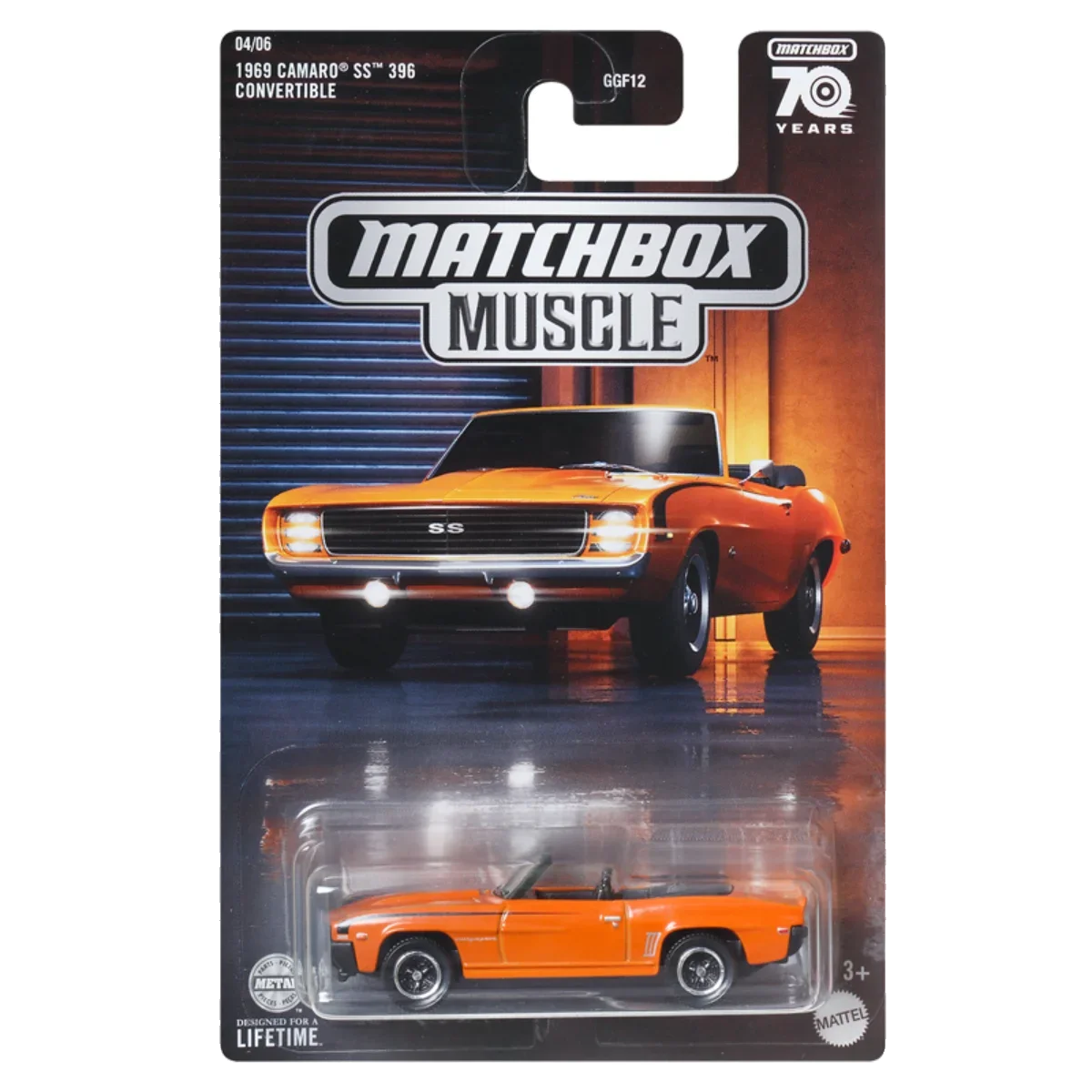 Original Matchbox Car Muscle 70th Years Toys for Boys 1/64 Diecast Ford Mustang Corvette Dodge Charger Plymouth Birthday Gift