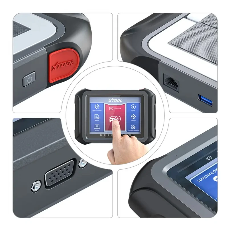 Picture 6: XTOOL X100 MAX Car IMMO Key Programming Tool Auto OBD2 Diagnostic Scanner With ECU Coding Support CAN FD Protocol