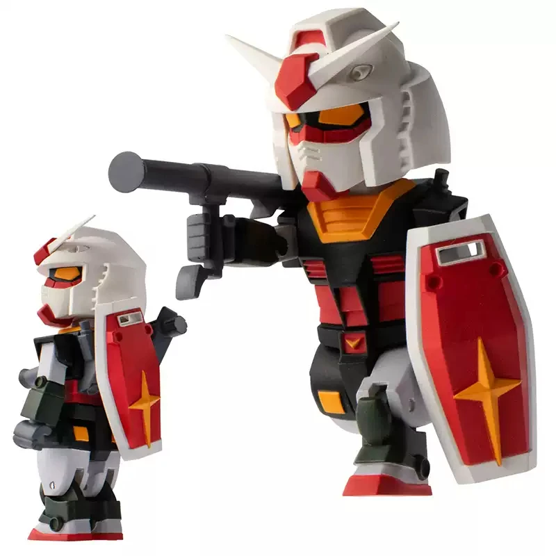 BANDAI Original GUNDAM Animation Peripherie-Spielzeug RX-78 GM Gouf Bitlot 02 Gacha Gashapon Anime Action-Modellfiguren Sammlung