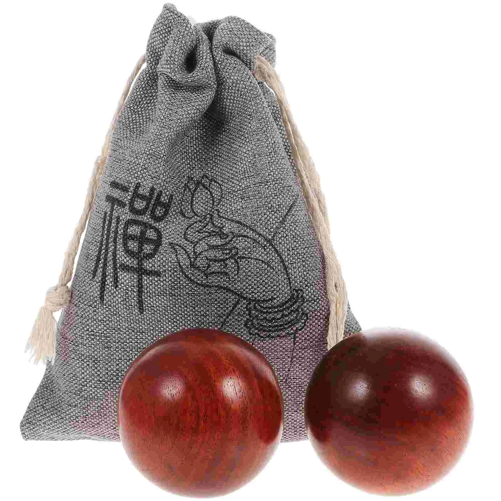 

Handball Exercise Wood Balls Sports Handballs Massage Small Rolling Training Convenient