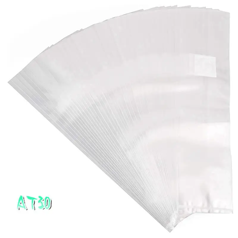 

100Pcs Mushroom Growing Bag Mushroom Spawn Bags Thick 6 Mil Bags 6 Inch X 20 Inch 0.2 Micrometre Filter Breathable Bags-AT30