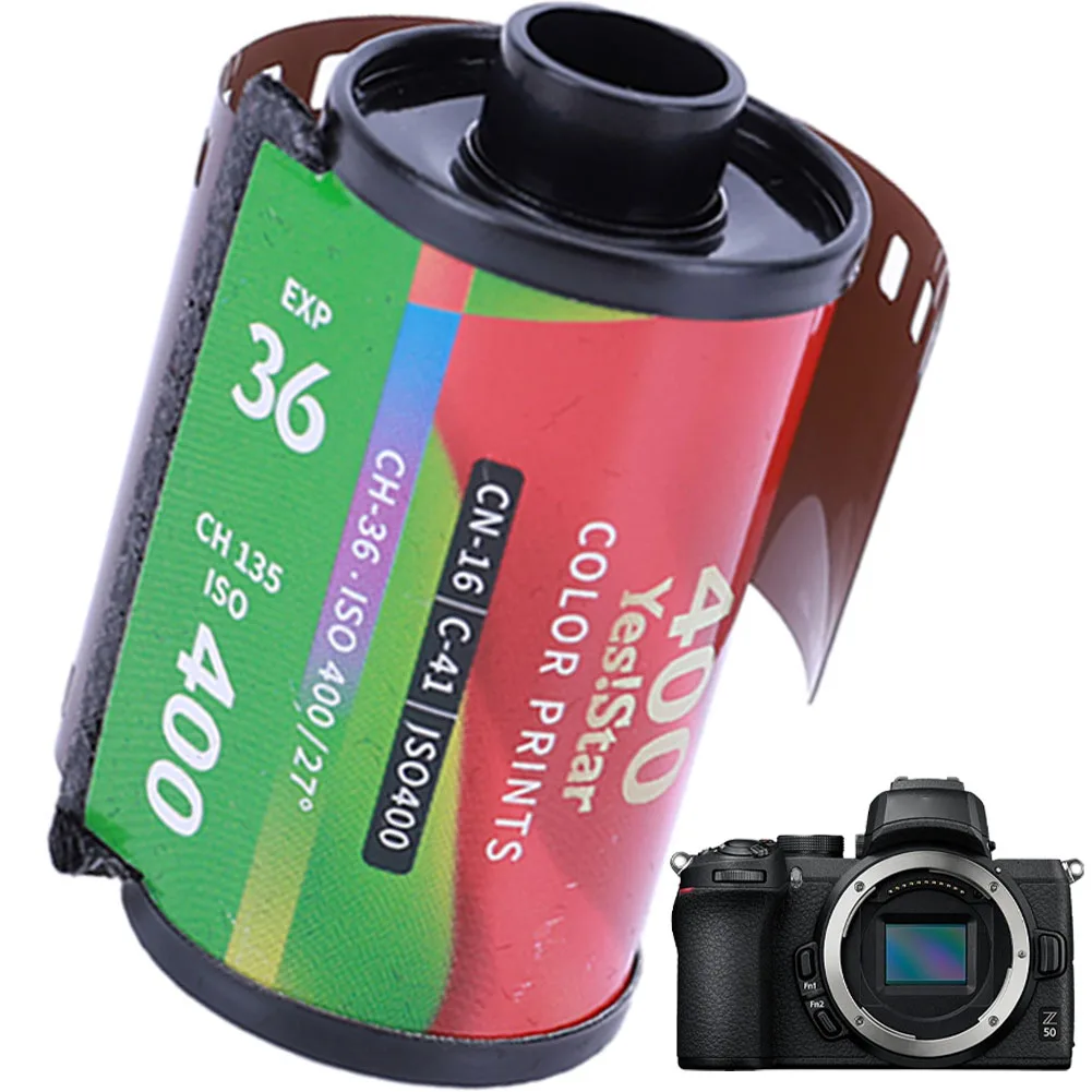 ISO 400 Color Film 135 Universal Type 35MM Color Negative Film Color Print 35mm Film 36 Exposures