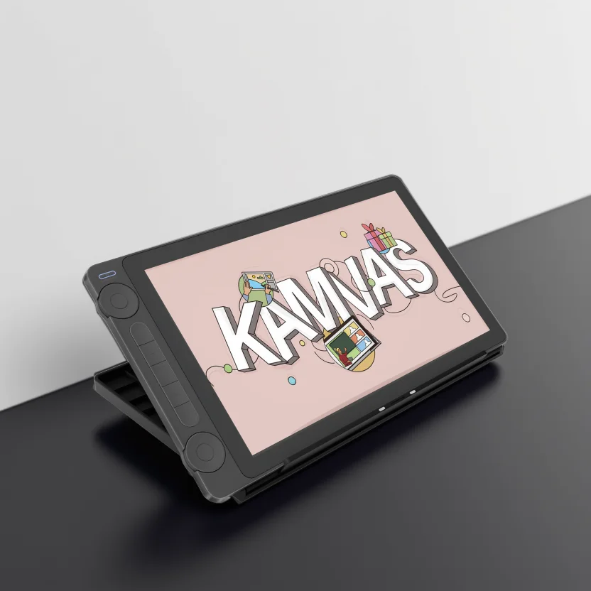 Huion Kamvas 13 (Gen 3) Graphics Tablet with Screen Pentech 4.0 16K Levels Pressure Pen display Dual Dials 5 Press Keys