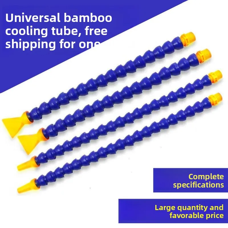 

Pneumatic Tube 1/4" 3/8; 1/2; BPS Male Thread Plastic Flexible Water Oil Coolant Pipe Hose for lathe CNC machine