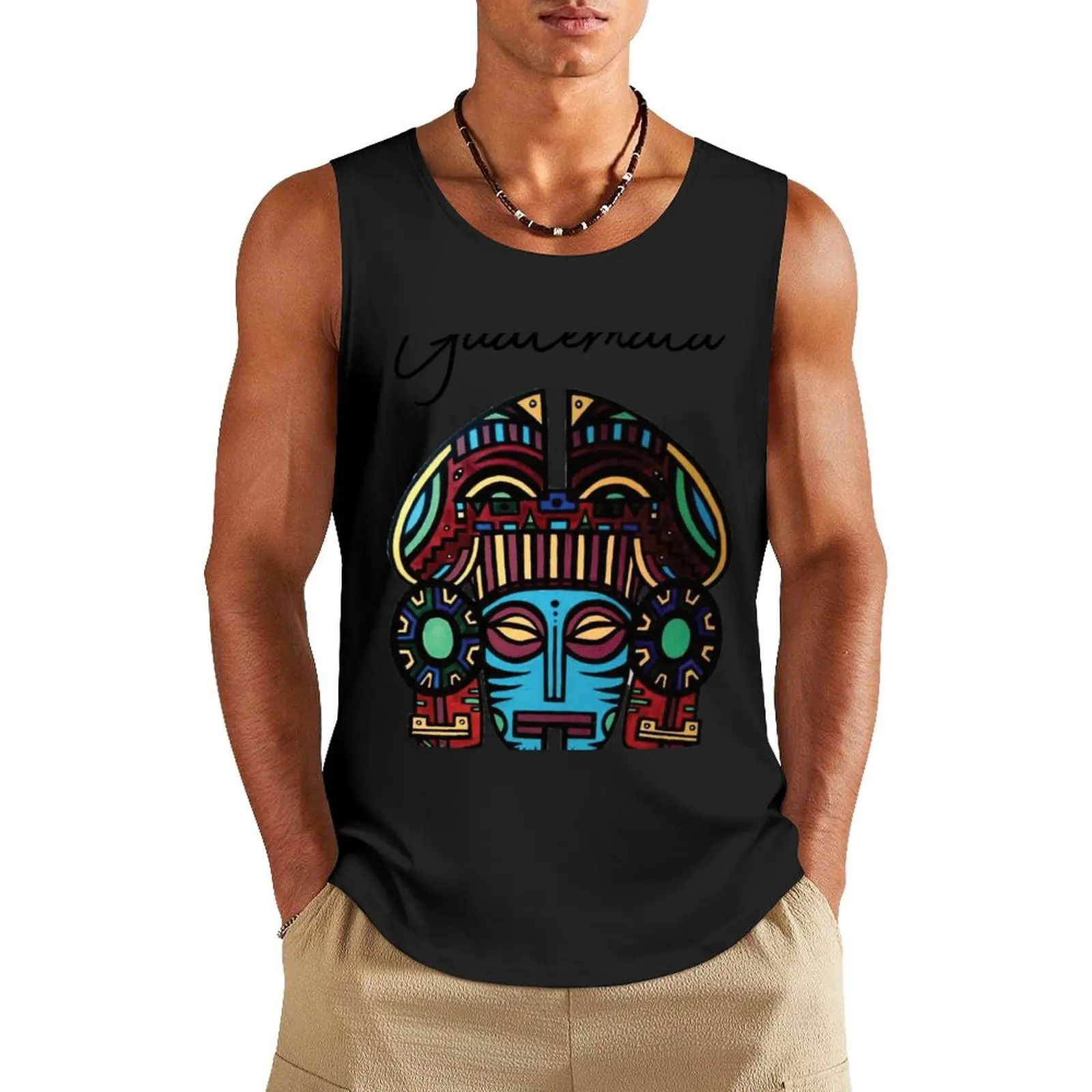 

Guatemala Classic Symbol Tank Top Japanese t-shirt man vest