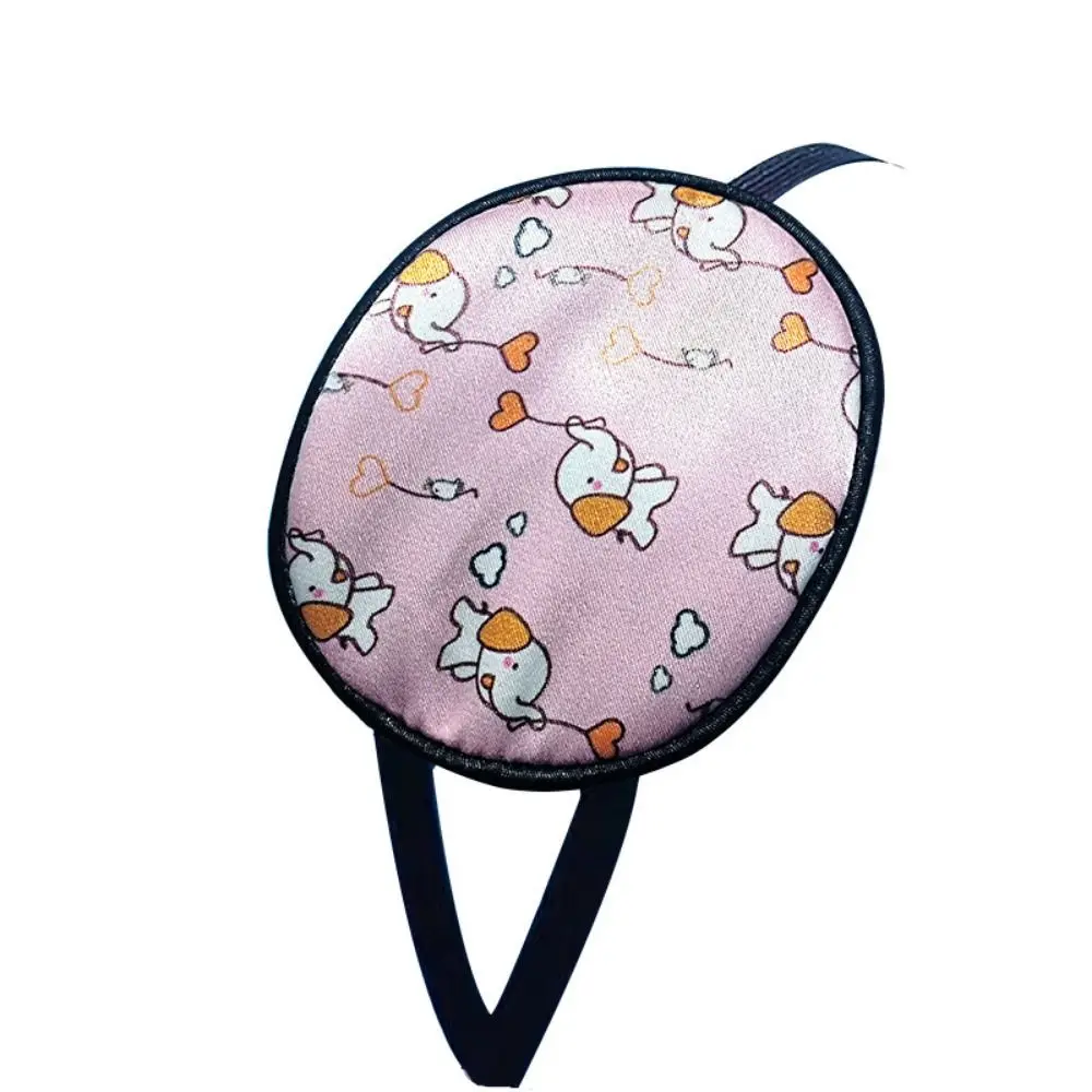 Vision Care Children's Silk Single Eye Patch Astigmatism Correction Supple Child Amblyopia Eye Patch Cartoon Mulberry Silk