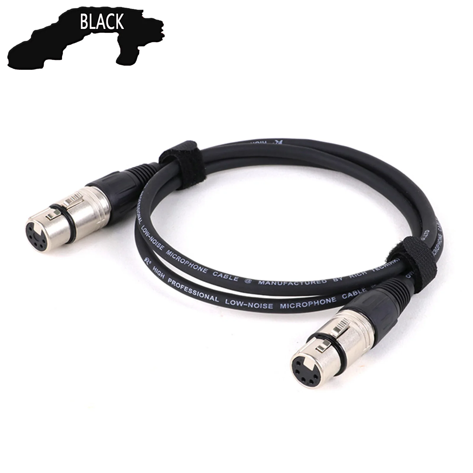 5Pin naar 5Pin XLR M/M M/F F/F Snoer Balans MIC Adapter Audio Uitbreiding Afgeschermde Kabel voor Amp Podiumverlichting Spotlight Connect
