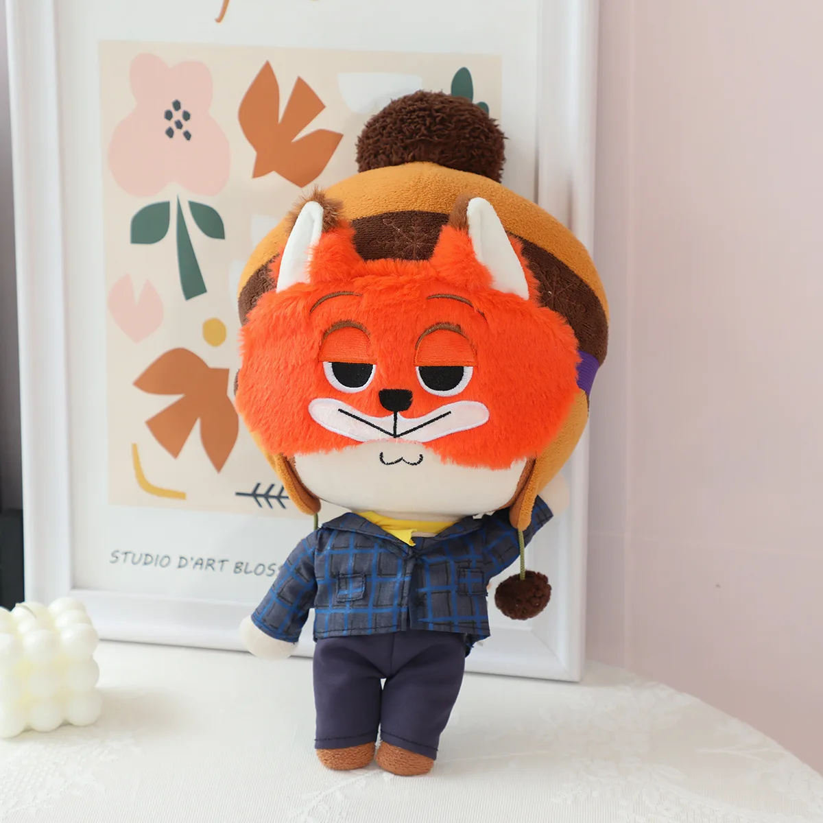 Disney's new animal Judy eye mask for lunch break sleeping and shading cartoon cute girl plush eye mask