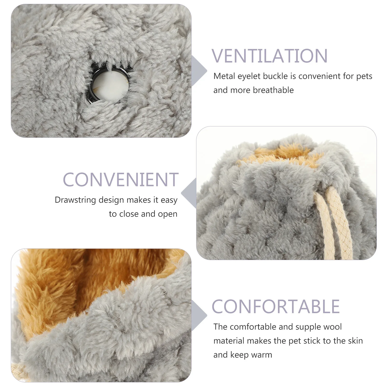 

Breathable Honey Glider Carrier Soft Portable Drawstring Hamster Handbag Small Pet Outdoor Travel Carrier for Guinea Pig