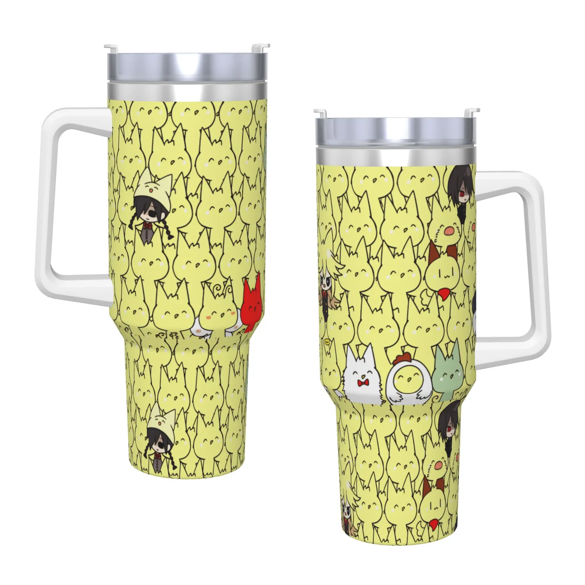 Stainless Steel Tumbler M-mogeko castle Thermal Cups  Portable Cold and Hot Car Mugs Travel Custom DIY Water Bottle