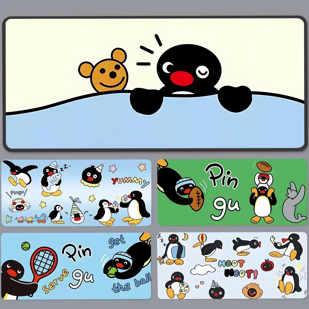 

Милый коврик для мыши Pingu, коврик для мыши, новые поступления, большой игровой коврик для мыши L XL XXL, геймерский коврик для мыши, размер коврика для клавиатуры