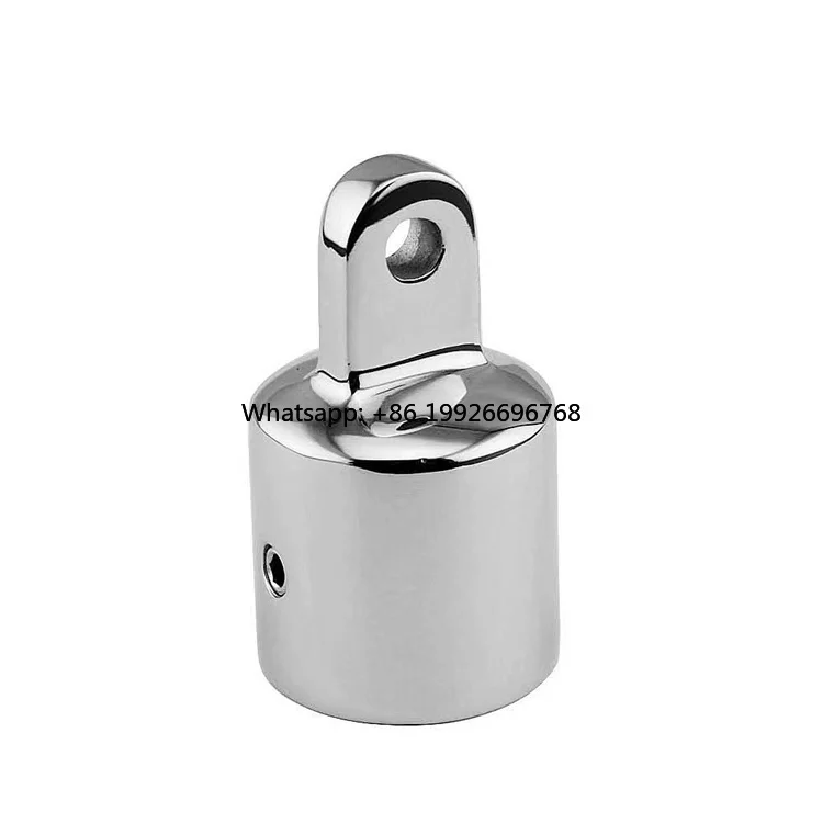 

Marine Hardware Boat Accessories Canopy 316 Stainless Steel High Mirror Polished Bimini Topcap Tube External Eye End manufactur
