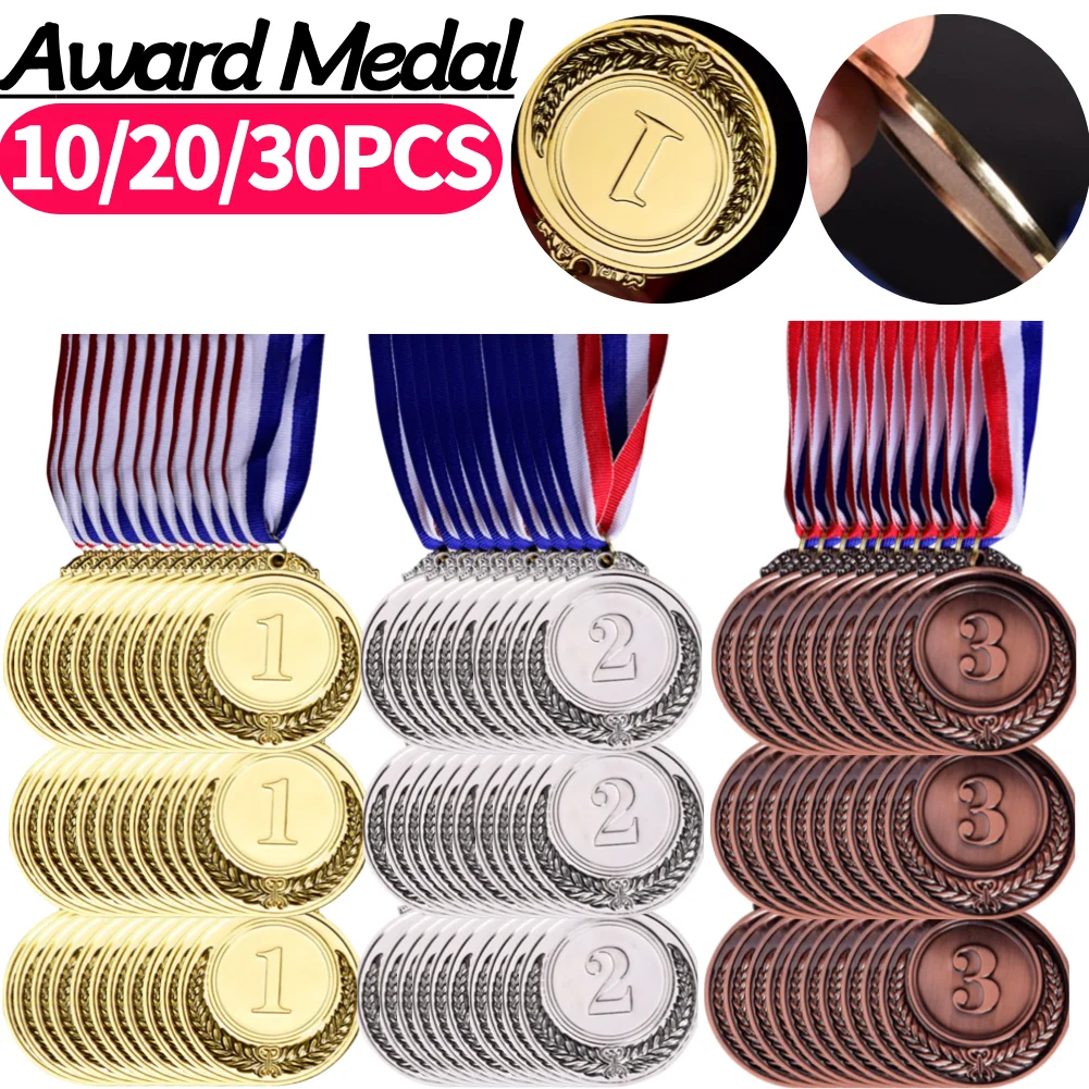 

Золотая, серебряная бронзовая награда, медаль, значок победителя, награды для соревнований на открытом воздухе, призы для детских игр на открытом воздухе, игрушечная школа