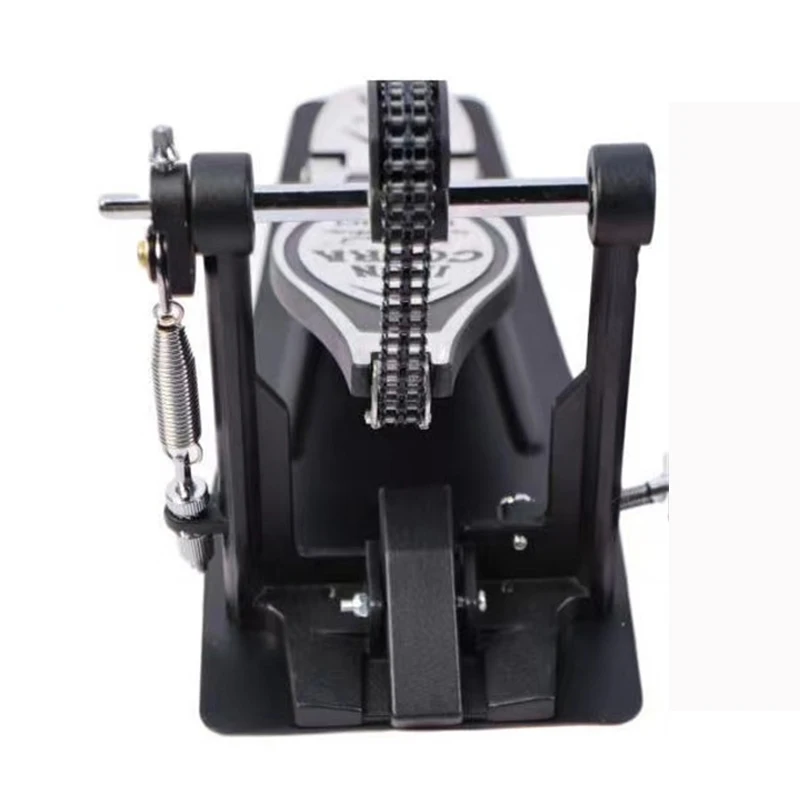 Drum Set Drum Pedal Aluminum Alloy Professional Single Drums Pedal Chain Percussion Musical Instruments Practice Accessories