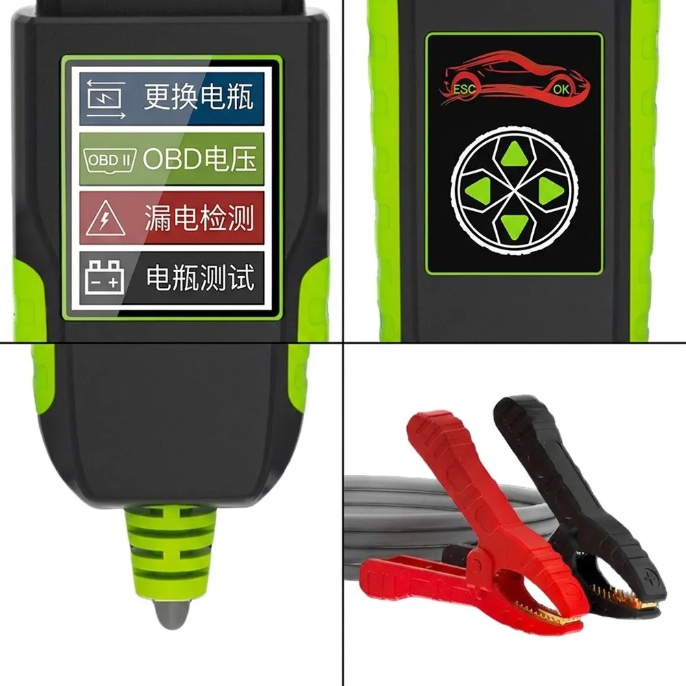 Charging System Tester Car Voltage Detector For Reducing Repair Time Data Stream Viewing Capability For Battery Aging Detection