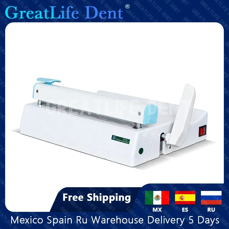 GreatLife Dental Sterilization Pouch Sealer Automatic Dental Sealer Disinfection Sterilizer Sealing Machine For Medical Dentist