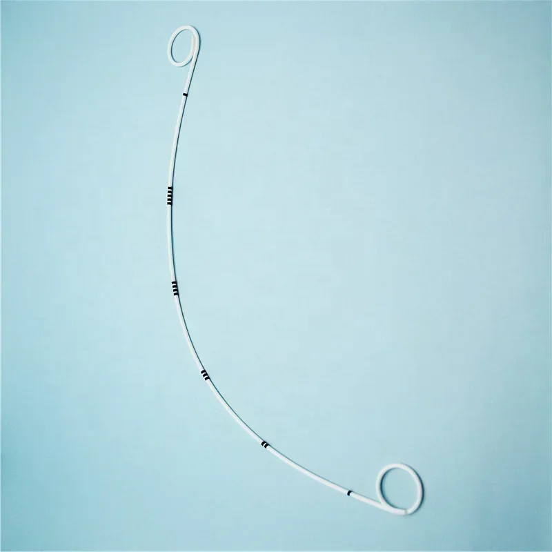 Medical Ureteral Blockage Double J Single J Set Pig Tail Ureteral Stent