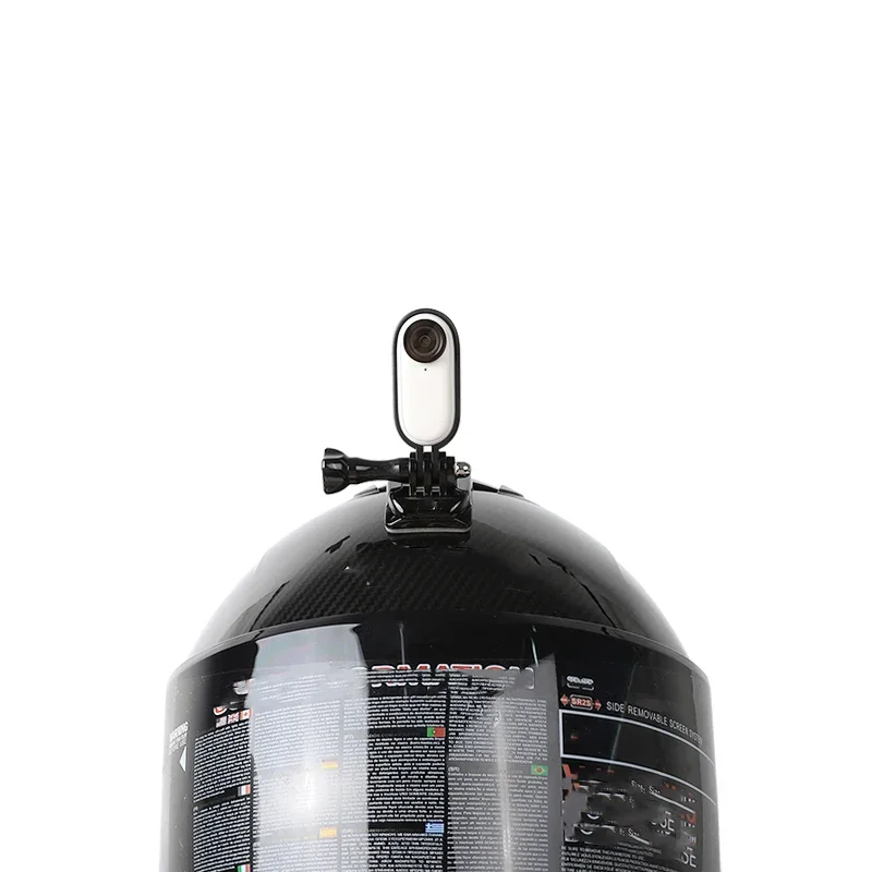 รถจักรยานยนต์คางหมวกกันน็อกวงเล็บยึดกรอบป้องกัน Shell Mount 1/4ชุดอะแดปเตอร์สำหรับ Insta360 Go2อุปกรณ์เสริม