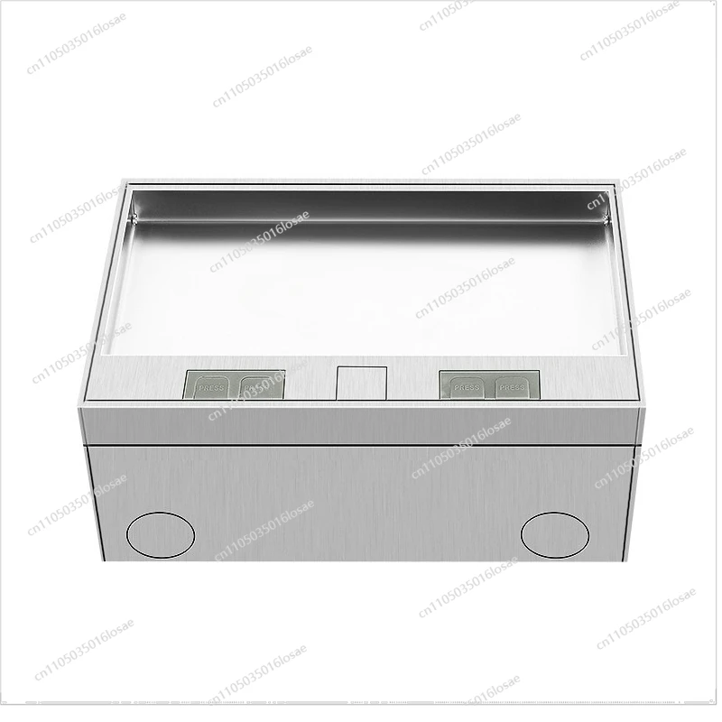 For Stainless Steel Marble Floor Plug Embedded Floor Socket Invisible Flat Floor Socket American Standard European Standard