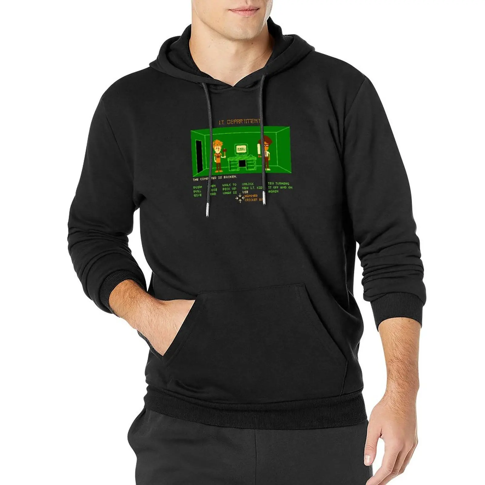 

Maniac IT Department Pullover Hoodie clothes for men autumn male clothes new features of hoodies & sweatshirts