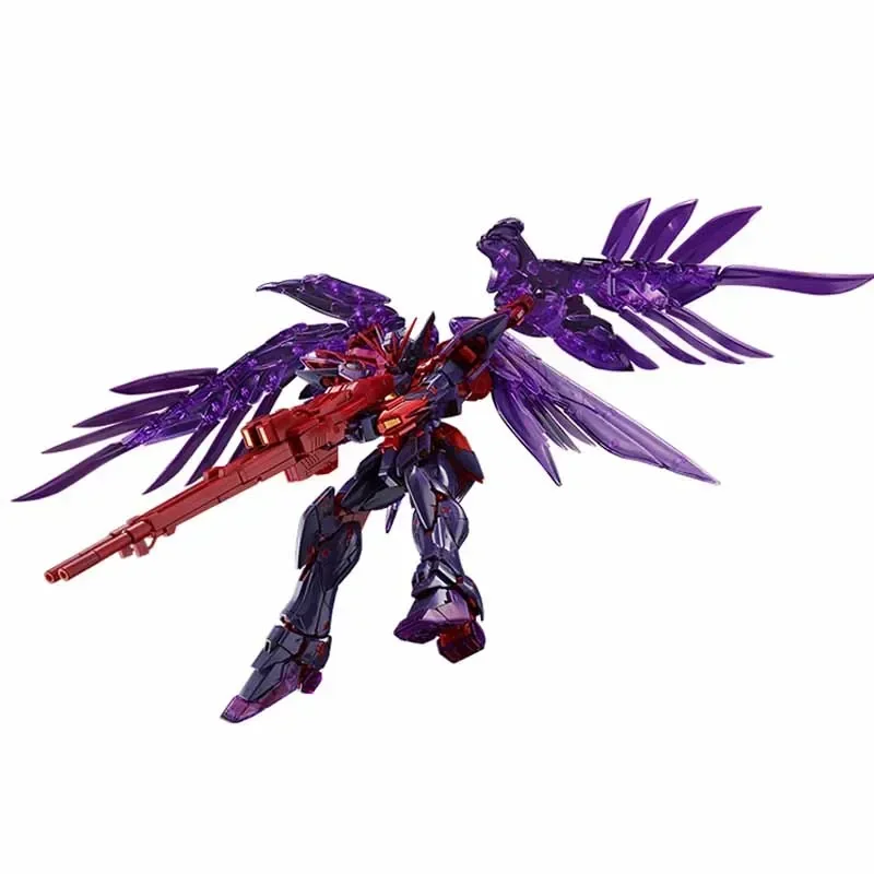 Bandai-Kit de modèle de figurine d'action Anime, MG 1/100 WING GUNDAM ZERO EPYON EW Assembly, Collection de modèles, Jouets Cadeaux, Authentique, En stock