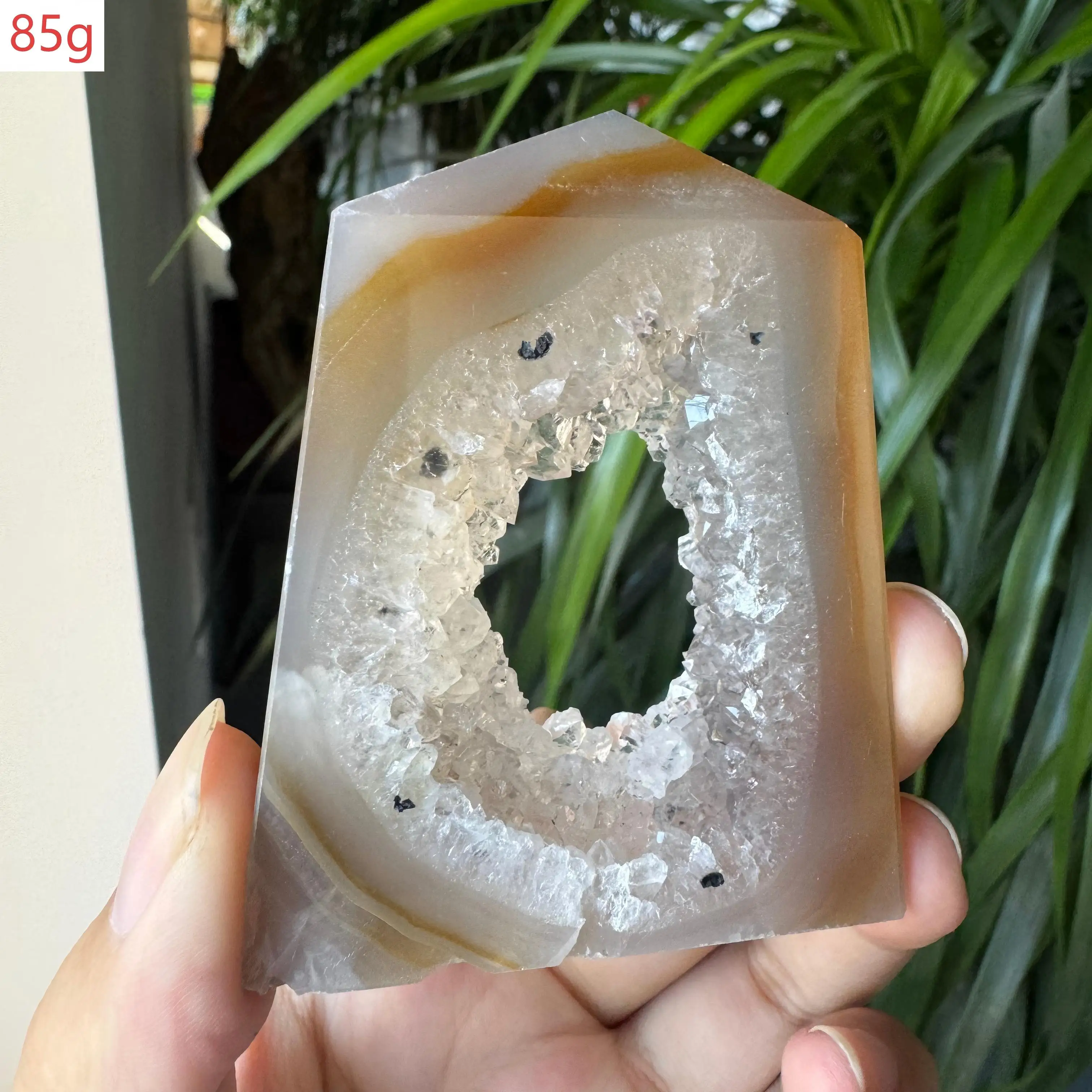 One Thing,One Picture Geode Agate Point,Excellent Gifts,Ideal for Valentine's Day,Mother's Day,Graduation Gift,Home Decor Accent
