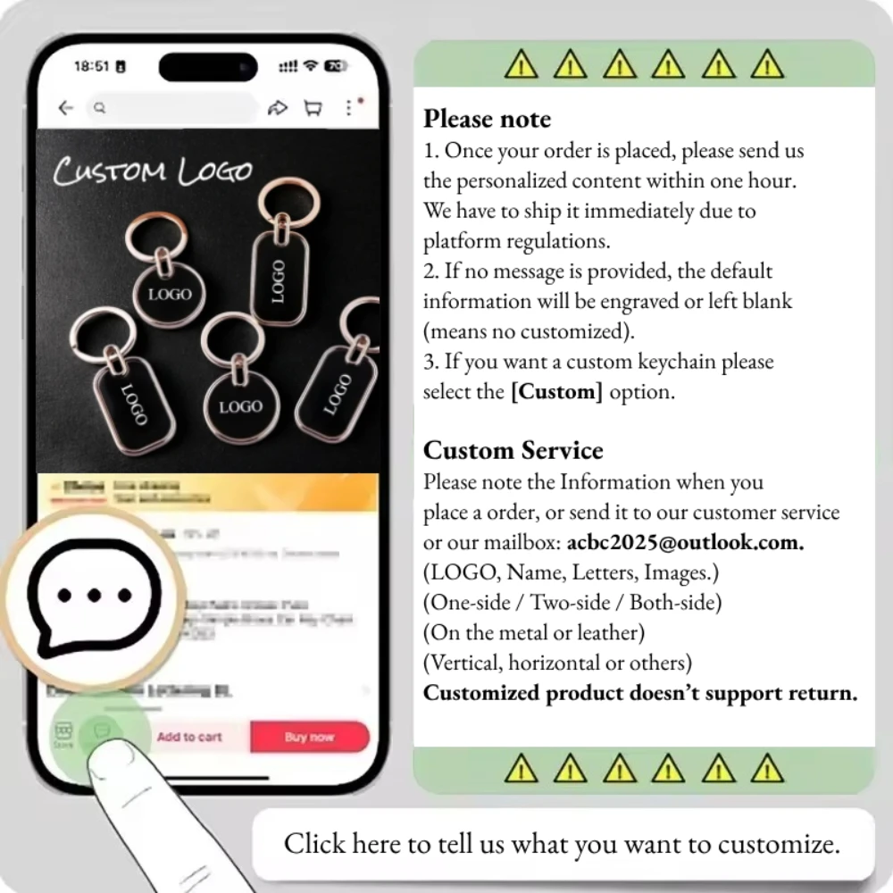 Custom Name Logo Leather Keychain Personalized Retro Vintage Laser Engrave Keyring for Men Women Car Moto Key Ring Gift Creative