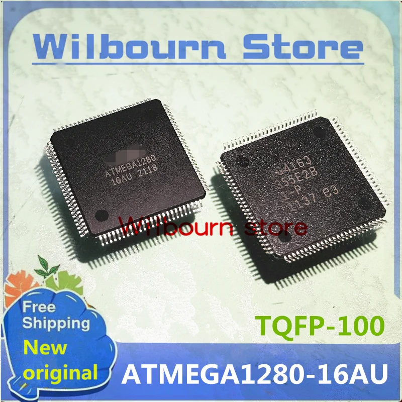 5PCS~20PCS/LOT ATMEGA1280-16AU ATMEGA1280 16AU TQFP100 New original