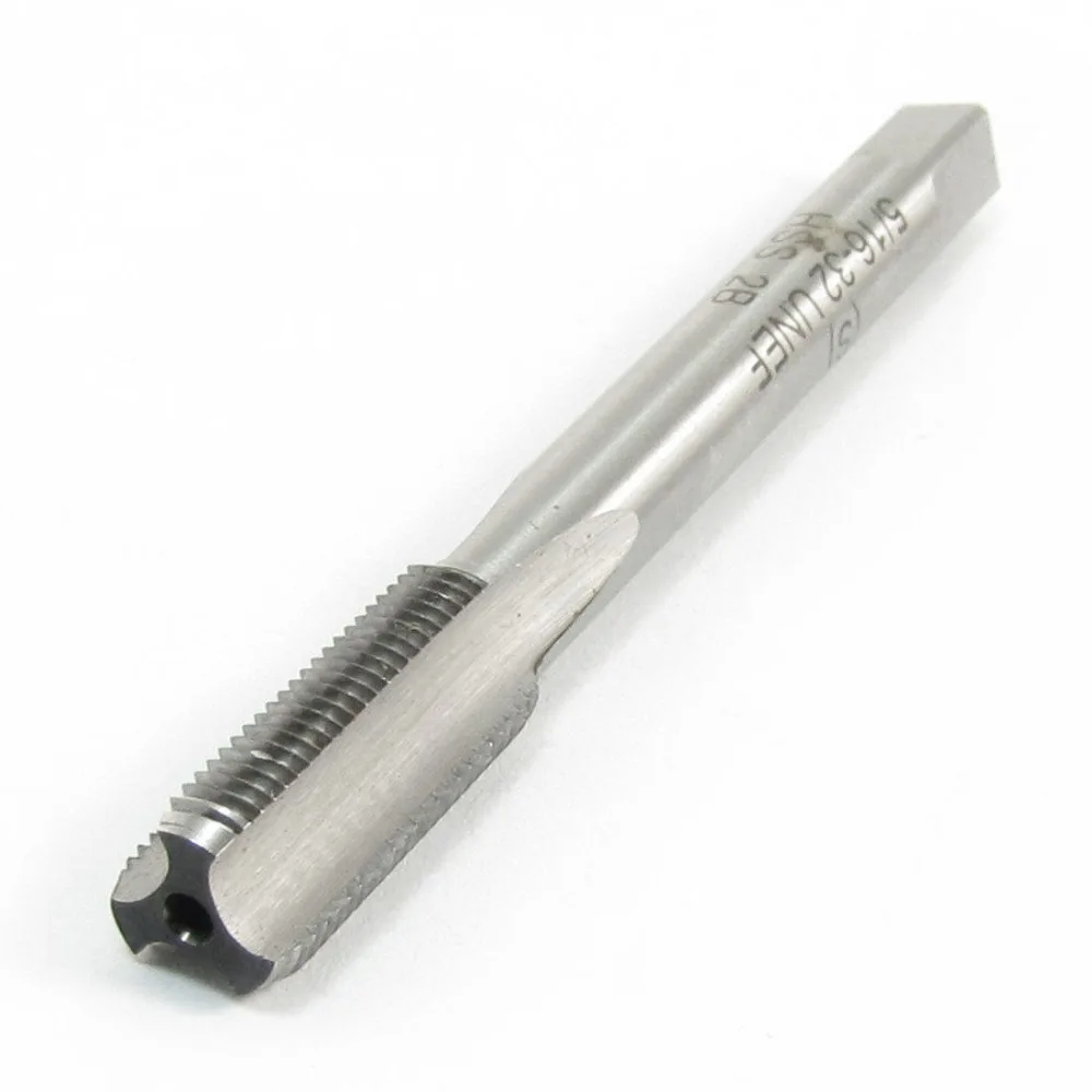 

European And American Market Machine 2PCS/lots Straight Flute High Speed Steel Fine Plug Hand Tap 5/16-32UNF