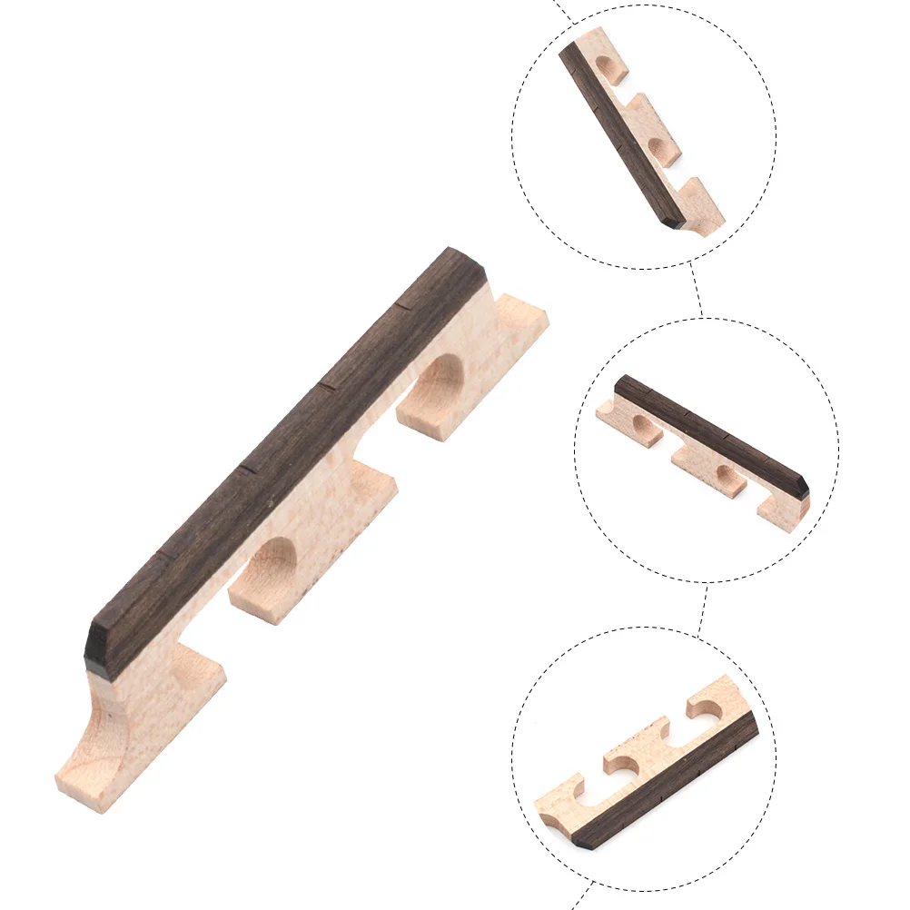 

Wooden Piano Code Saddle Bridge Musical Instrument Parts Durable Banjo