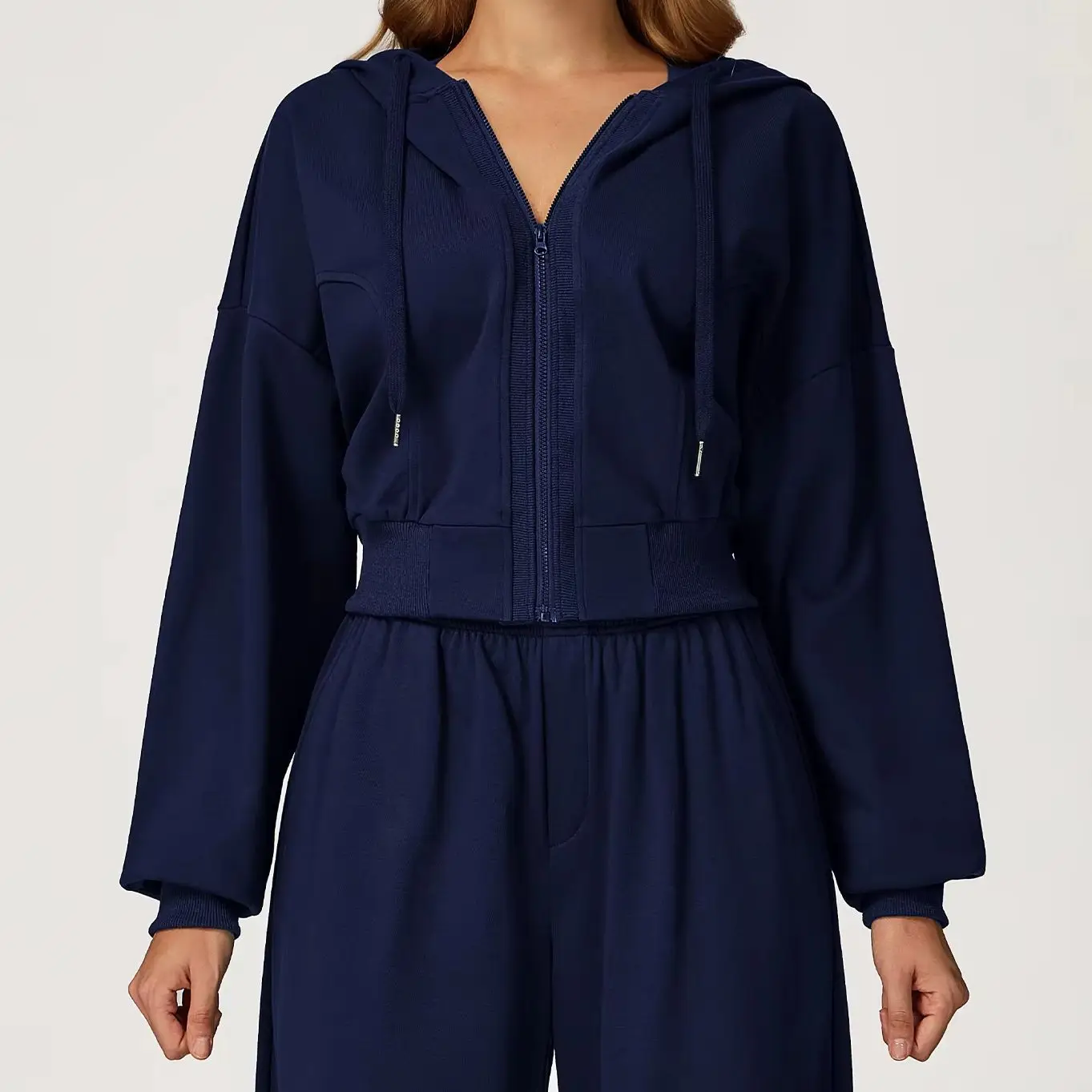 

New Autumn Winter Hooded Sweatshirt Women Zipper Windproof and Warm versatile Casual Sweatshirt Women Outdoor Running Sportswear