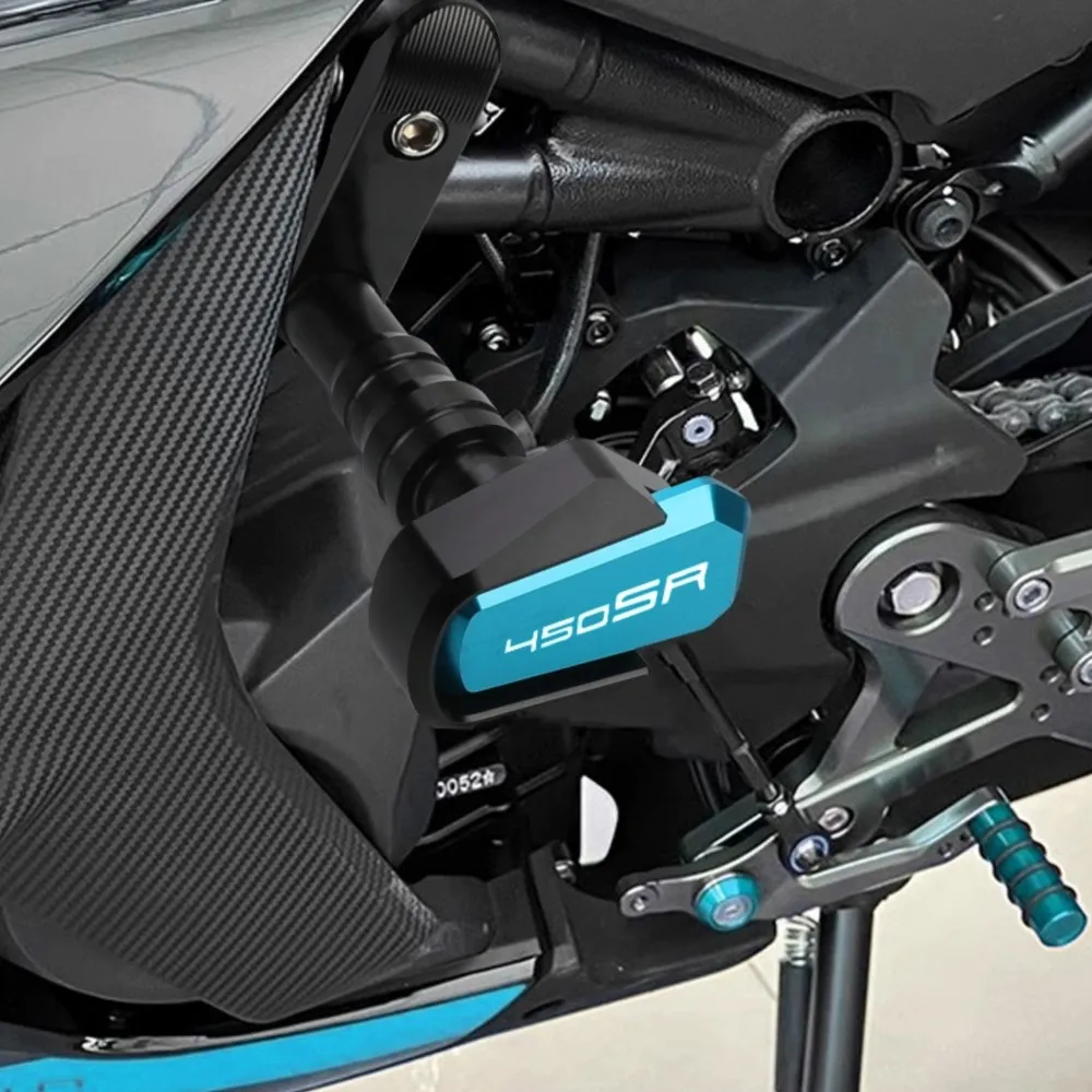

FOR CFMOTO 450SR 450SS 450SRS 450NK 450 SR 2022-2025 2024 Engine Protection Cover Frame Slider Crash Pad Falling Protector Guard