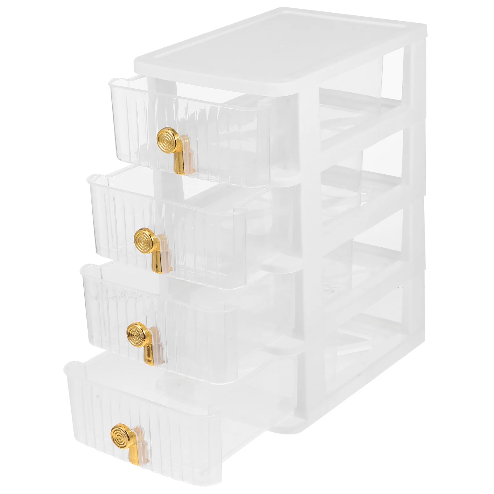 

1pc Desktop Organizer Box Layered Storage Container For Office School Home Supplies, Small Drawer Organizer For Pens Phones