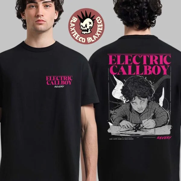 

Electric Callboy Revery Don’t Be Scared Two Sided Unisex T-Shirt Graphic Printing High-quality Fashionable Comfortable Trendy