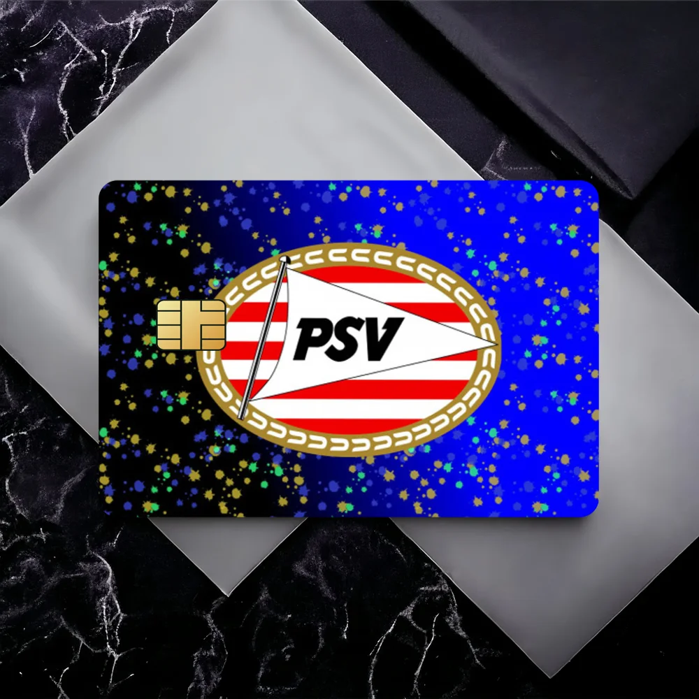 PSV E-Eindhoven Decorative Small Waterproof Chip 4PCS Card Sticker New Anti-Scratch