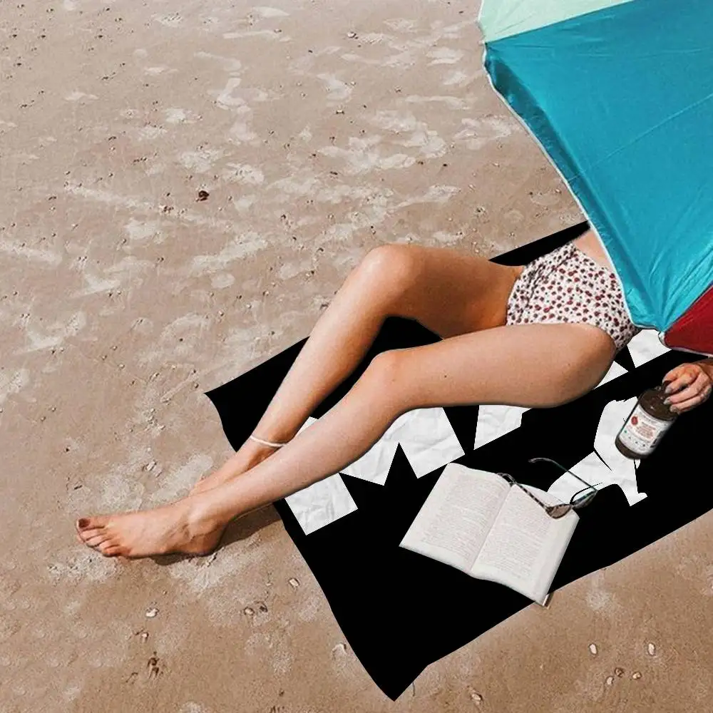 M-Man T-Truck Logo Microfiber Beach Towel Absorbent Quick dry Soft Yoga Swimming Resort Mountain Climbing Towel